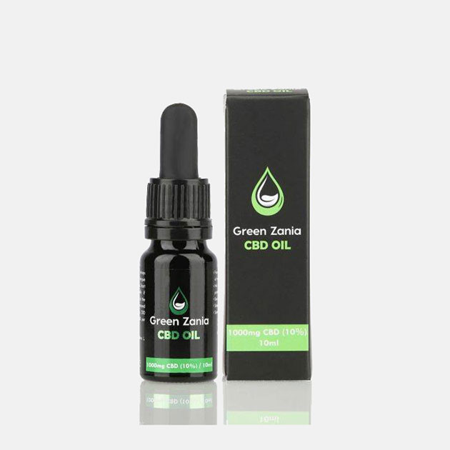 Green Zania 10% CBD kapljice 10ml