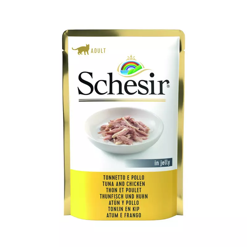 Schesir Jelly TUNINA s PIŠČANCEM 85g