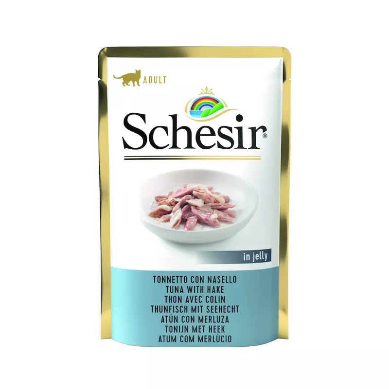 Schesir Jelly TUNINA z OSLIČEM 85g