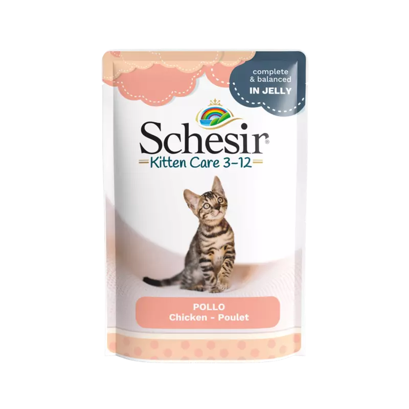 Schesir Care Kitten PIŠČANEC 85g