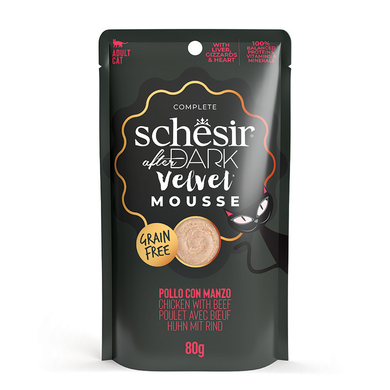 After Dark Velvet mousse PIŠČANEC z GOVEDINO 80g