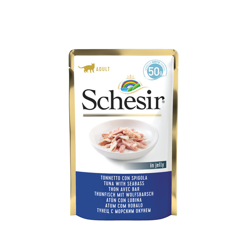 Schesir Jelly TUNINA Z BRANCINOM 50g