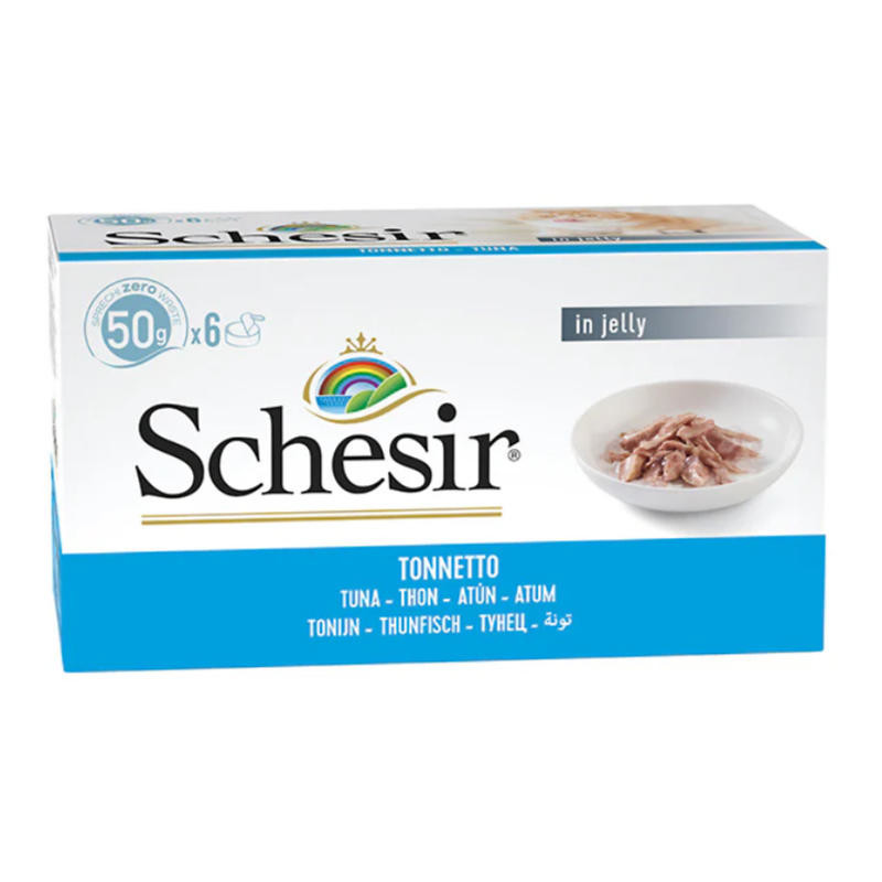 Schesir Cat Multipack Jelly TUNINA 6x50g