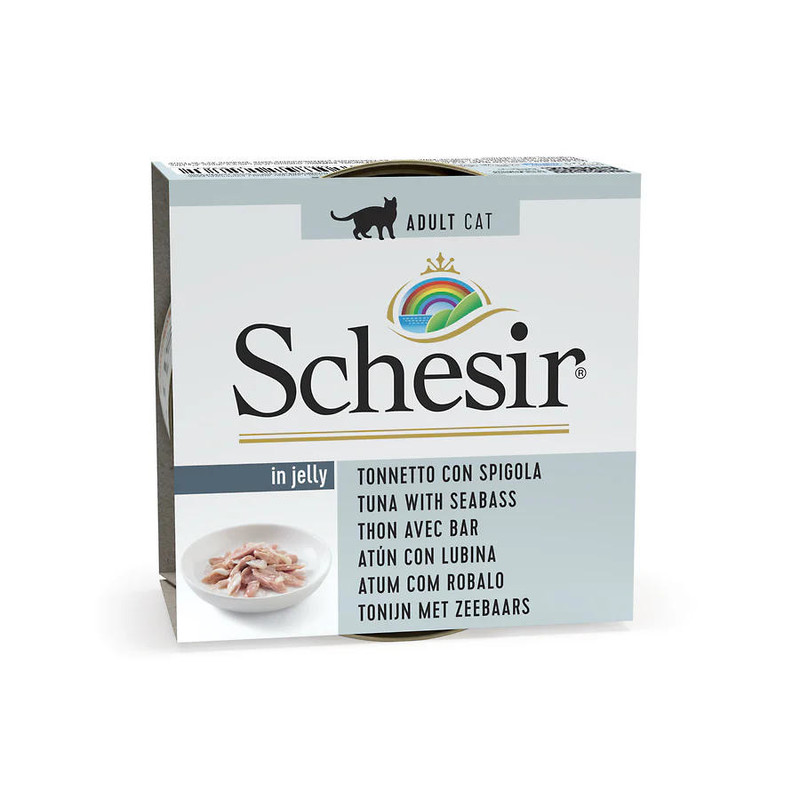 Schesir Cat Jelly TUNINA z BRANCINOM 85g