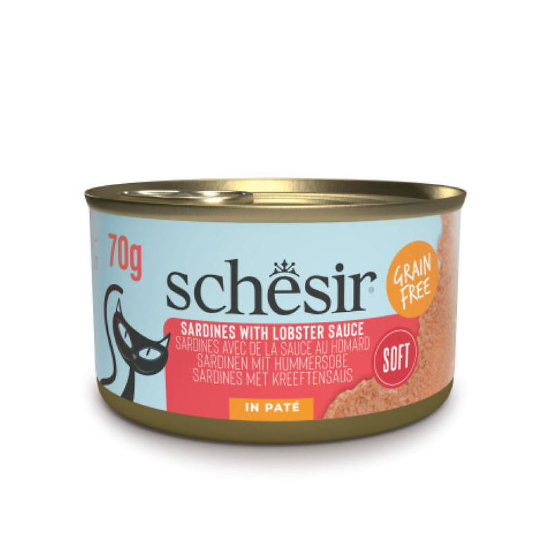 Schesir GRILL SARDINE z JASTOGOM paté 70g