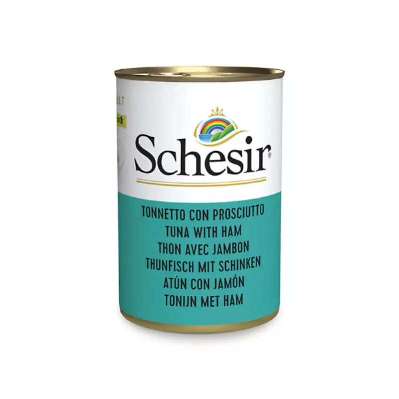 Schesir Cat Broth TUNINA s ŠUNKO 140g