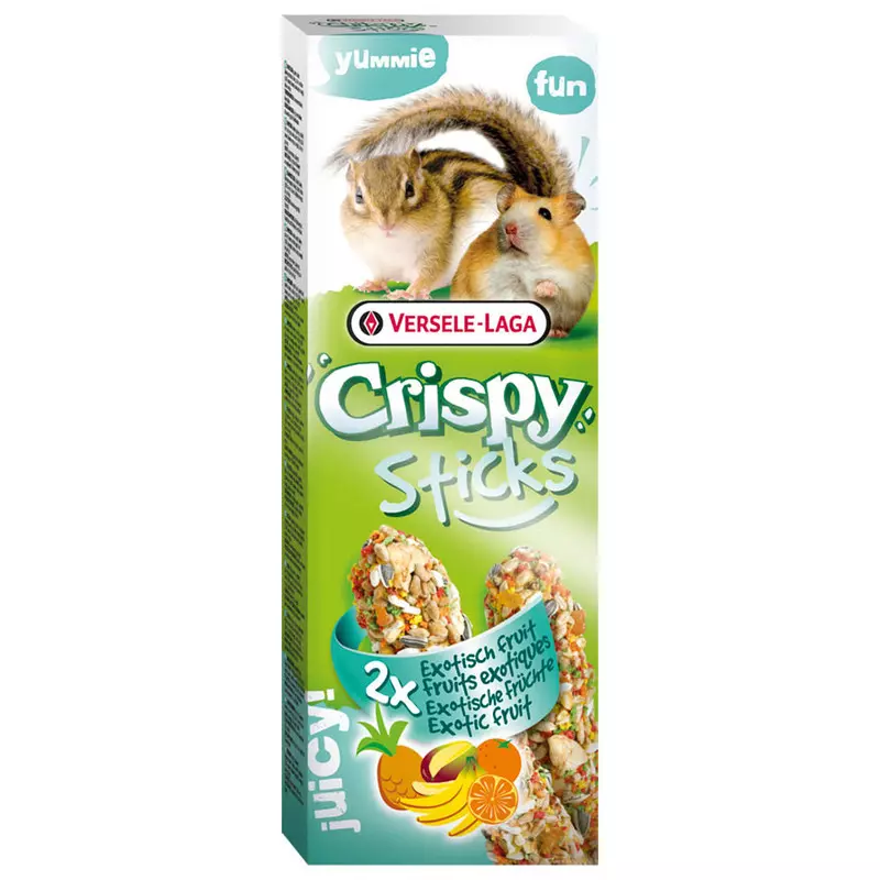 Crispy KREKER s sadjem za hrčke in veverice 2x55g