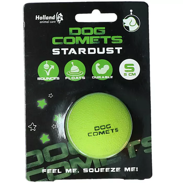 ŽOGA Dog Comets STARDUST zelena S