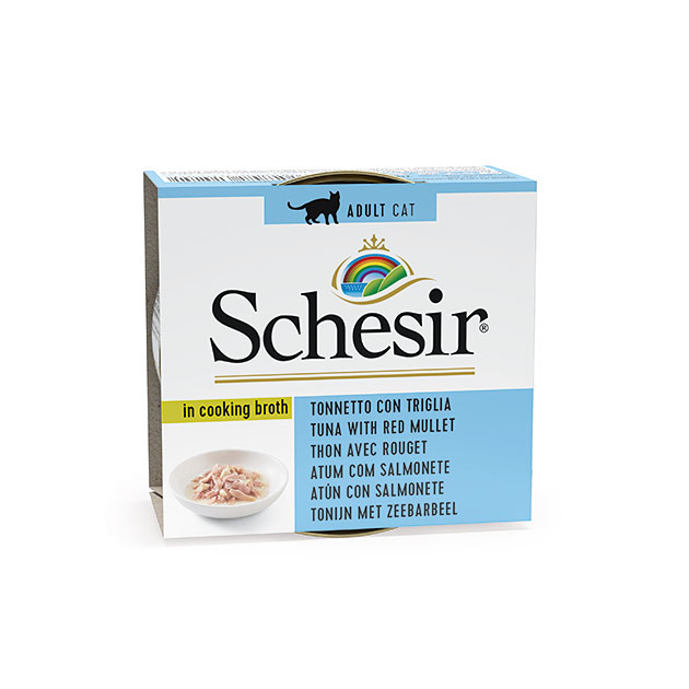 Schesir Cat Cooking broth TUNINA s TRILJO 70g