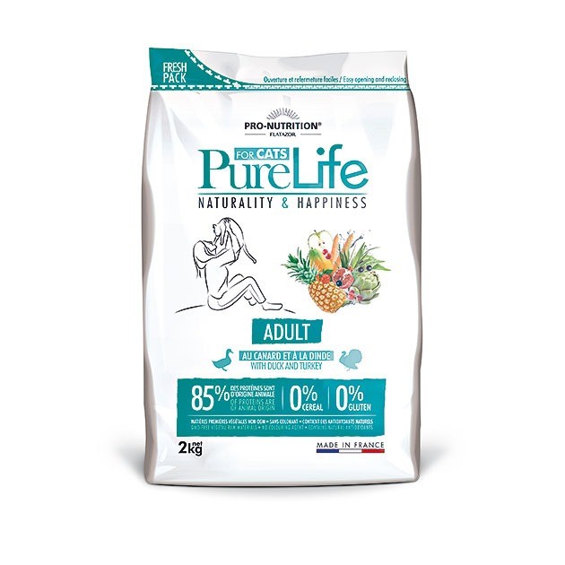 Pure Life Cat ADULT brez žit in glutena 2kg