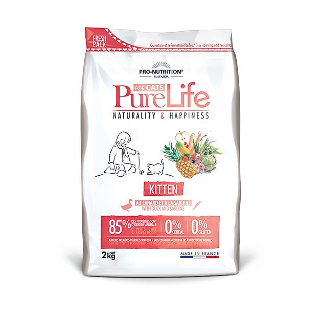 Pure Life Cat KITTEN brez žit in glutena 2kg