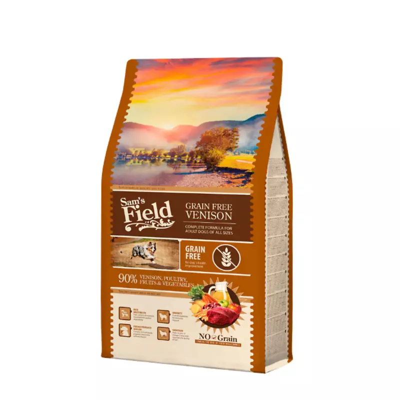 Sam's Field ADULT DIVJAČINA brez žit 2,5kg