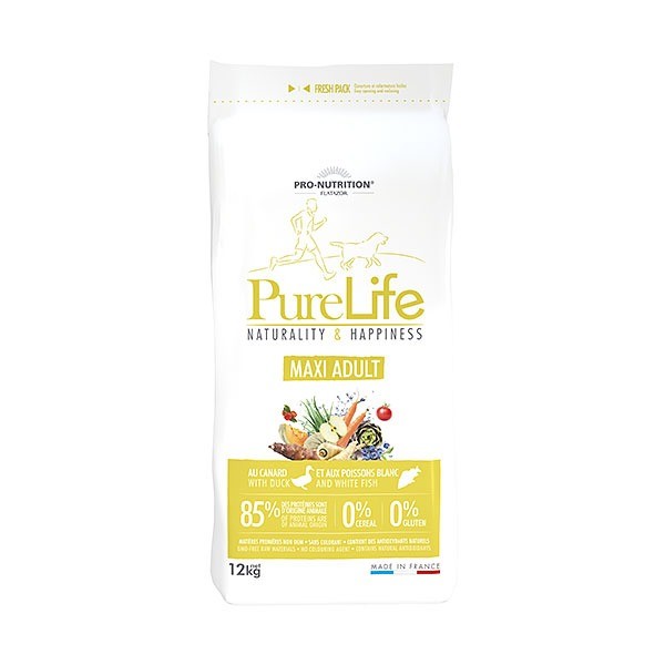 Pure Life Maxi Adult BREZ ŽIT&GLUTENA 12kg