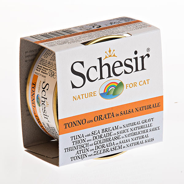 Schesir Cat Salsa TUNA z ORADO 70g