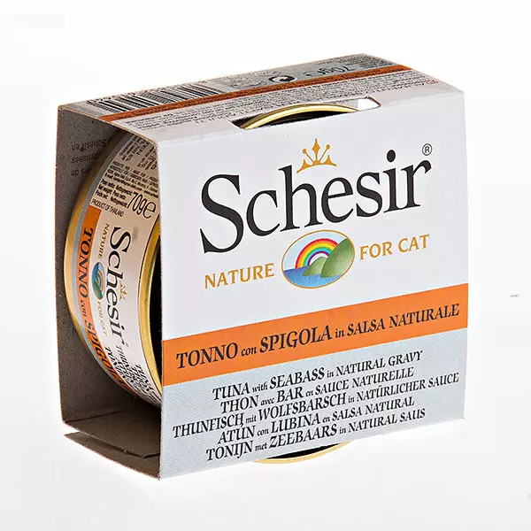 Schesir Cat Salsa TUNINA z BRANCINOM 70g