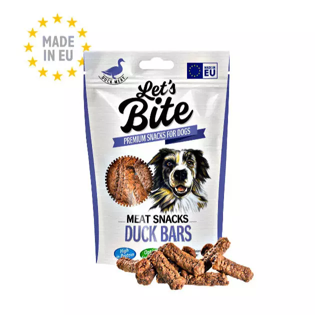 Let's Bite Meat Snacks RAČJE PLOŠČICE 80g