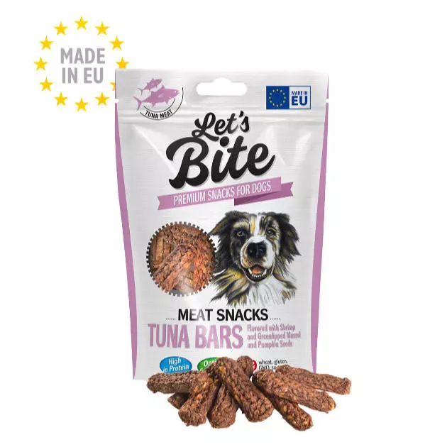 Let's Bite Meat Snacks TUNINE PLOŠČICE 80g