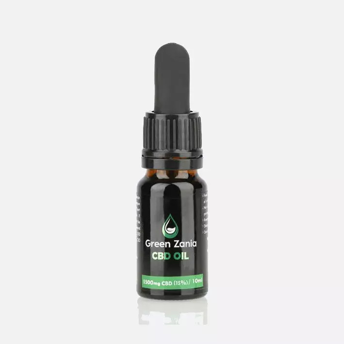 Green Zania 15% CBD kapljice 10ml