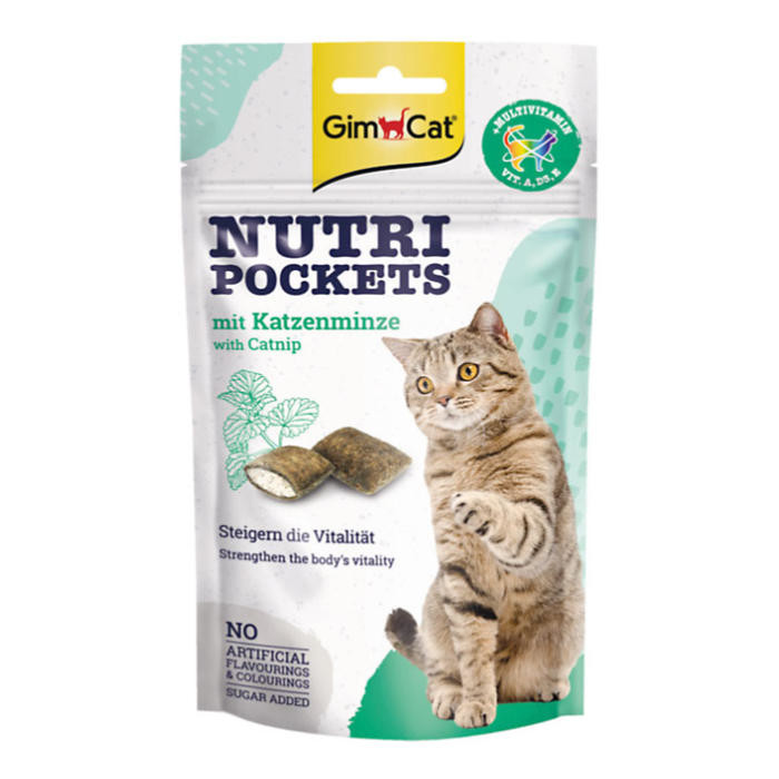 Nutri pockets MAČJA META in MULTIVITAMIN 60g